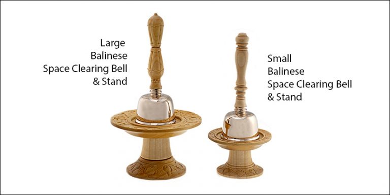 Balinese space clearing bells